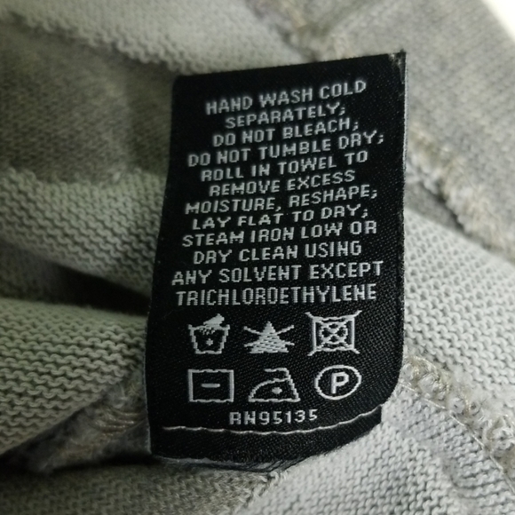 Lafayette 148 New York Short Sleeve Top Gray BB1 - Picture 5 of 8